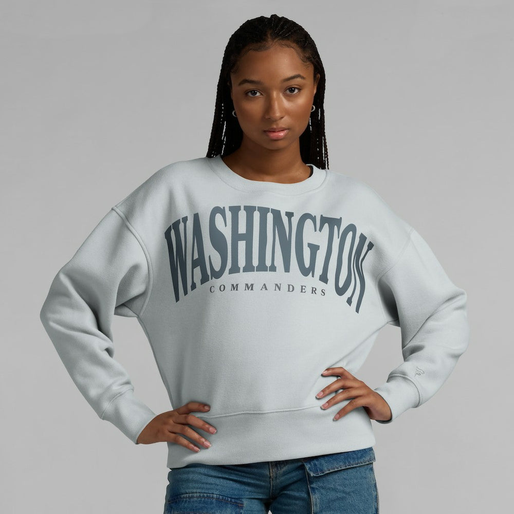 Washington Commanders Women's Elements Pullover Sweatshirt - Gray outlet