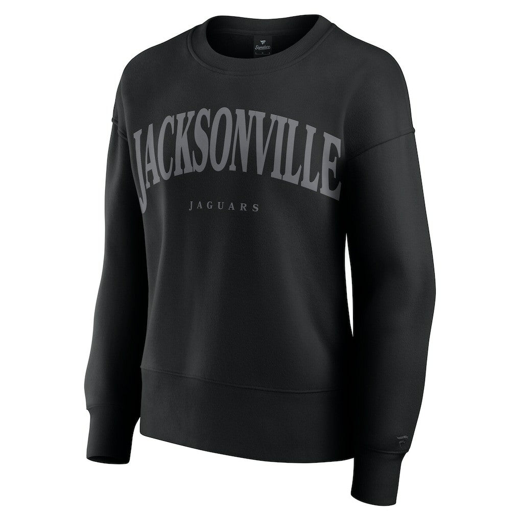 Jacksonville Jaguars Women's Elements Pullover Sweatshirt - Black cheap