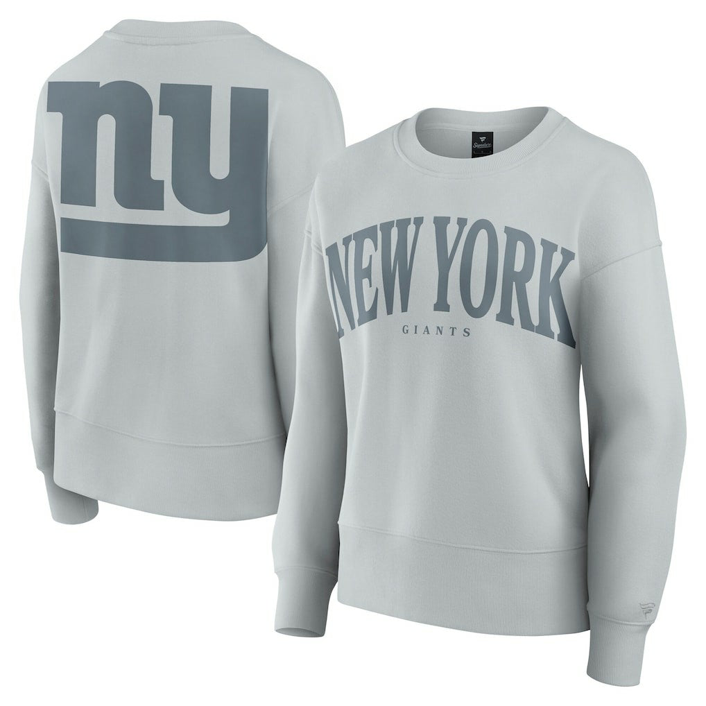 New York Giants Women's Elements Pullover Sweatshirt - Gray cheap