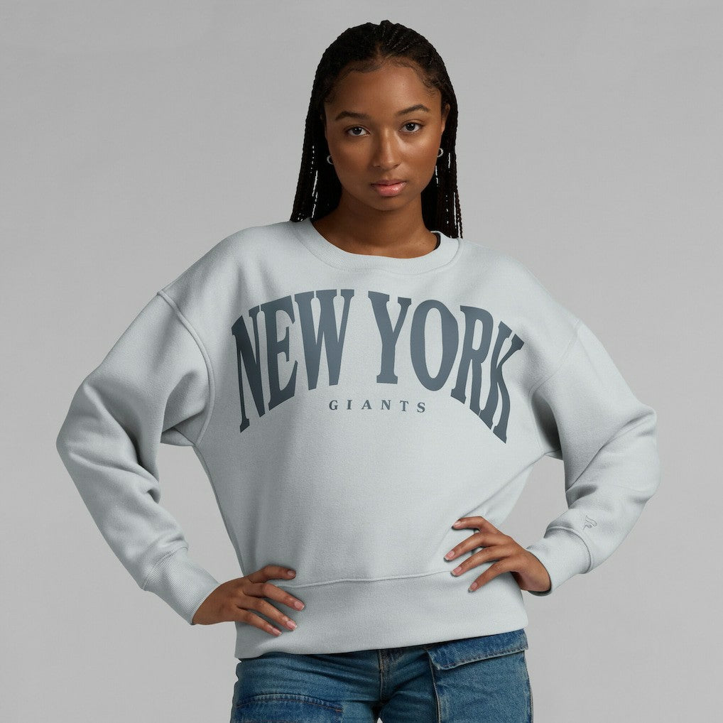 New York Giants Women's Elements Pullover Sweatshirt - Gray cheap