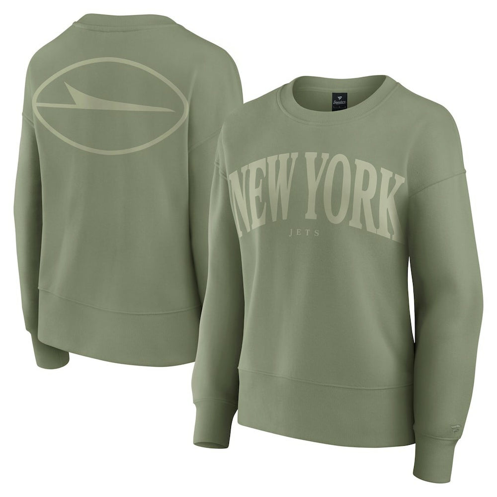 New York Jets Women's Elements Pullover Sweatshirt - Green cheap