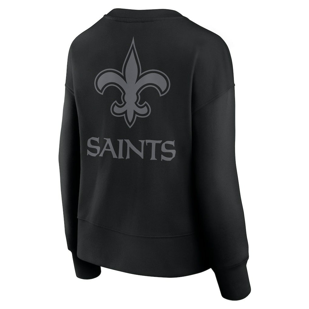 New Orleans Saints Women's Elements Pullover Sweatshirt - Black online
