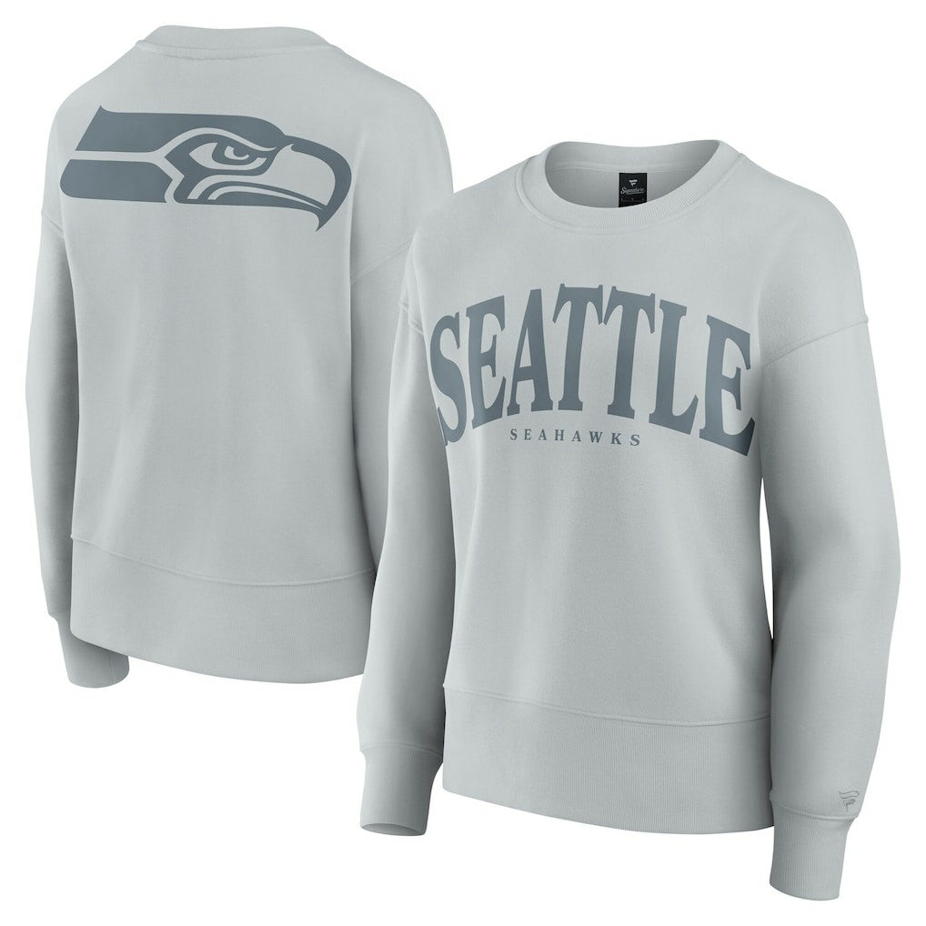 Seattle Seahawks Women's Elements Pullover Sweatshirt - Gray outlet