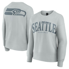 Seattle Seahawks Women's Elements Pullover Sweatshirt - Gray outlet