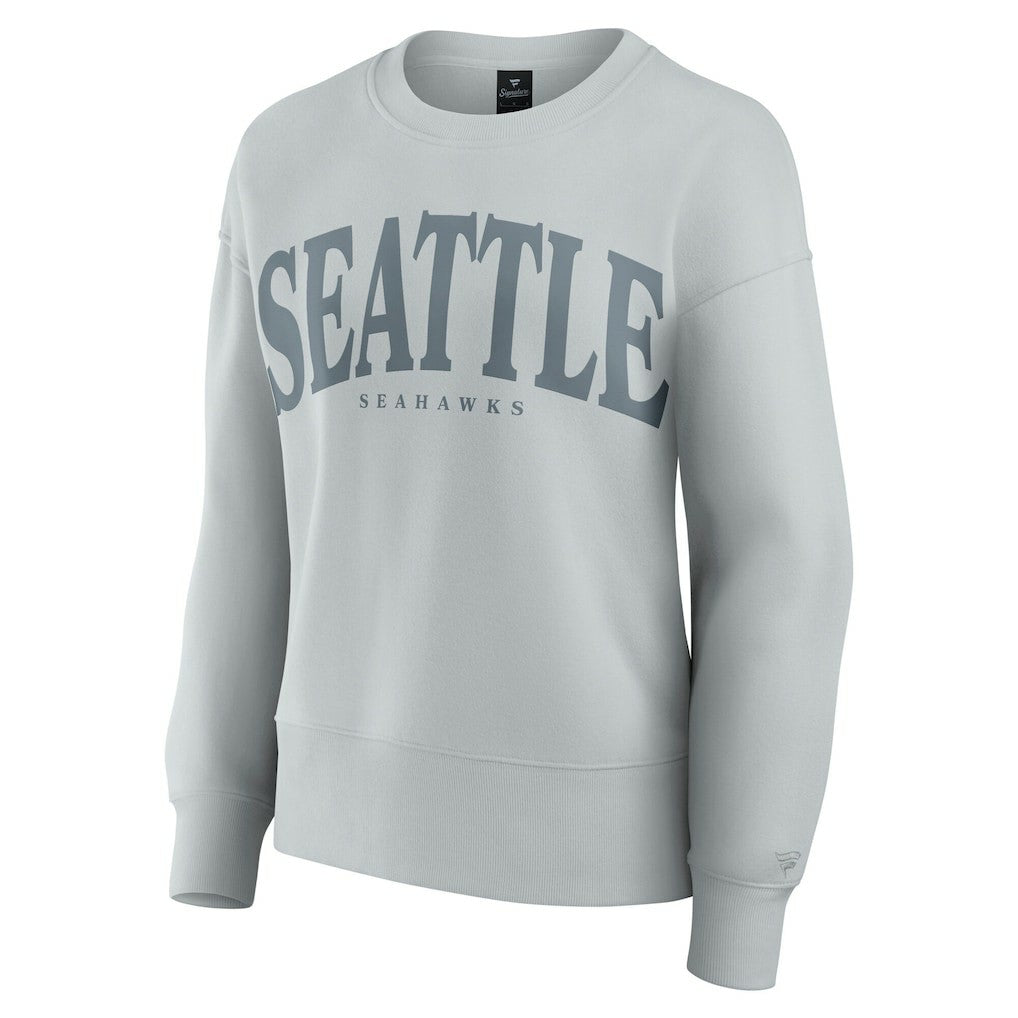 Seattle Seahawks Women's Elements Pullover Sweatshirt - Gray outlet