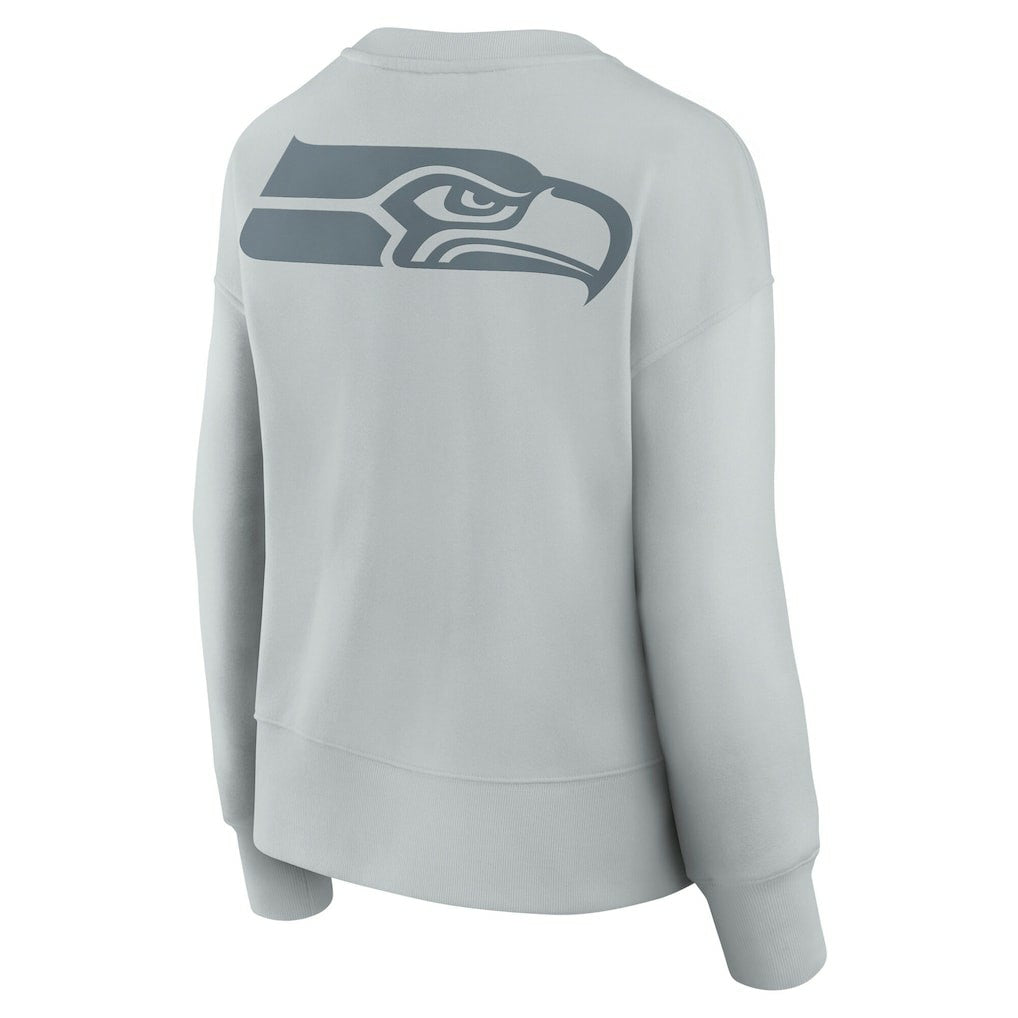 Seattle Seahawks Women's Elements Pullover Sweatshirt - Gray outlet