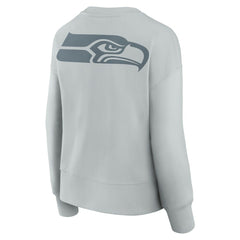 Seattle Seahawks Women's Elements Pullover Sweatshirt - Gray outlet