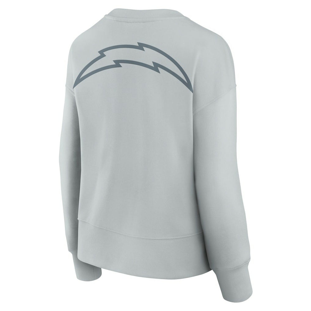 Los Angeles Chargers Women's Elements Pullover Sweatshirt - Gray sale