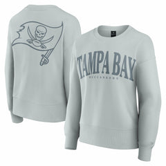Tampa Bay Buccaneers Women's Elements Pullover Sweatshirt - Gray online