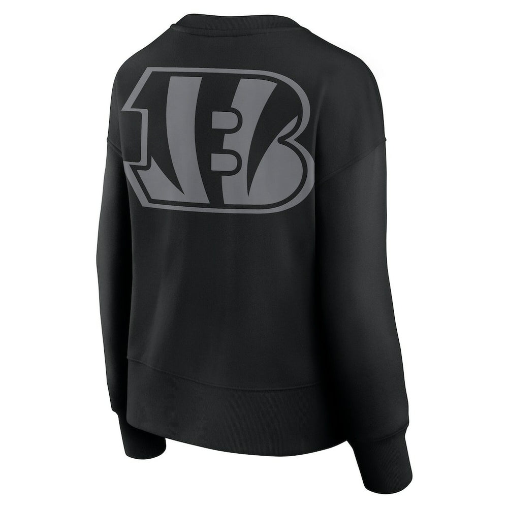 Cincinnati Bengals Women's Elements Pullover Sweatshirt - Black on sale