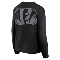 Cincinnati Bengals Women's Elements Pullover Sweatshirt - Black on sale