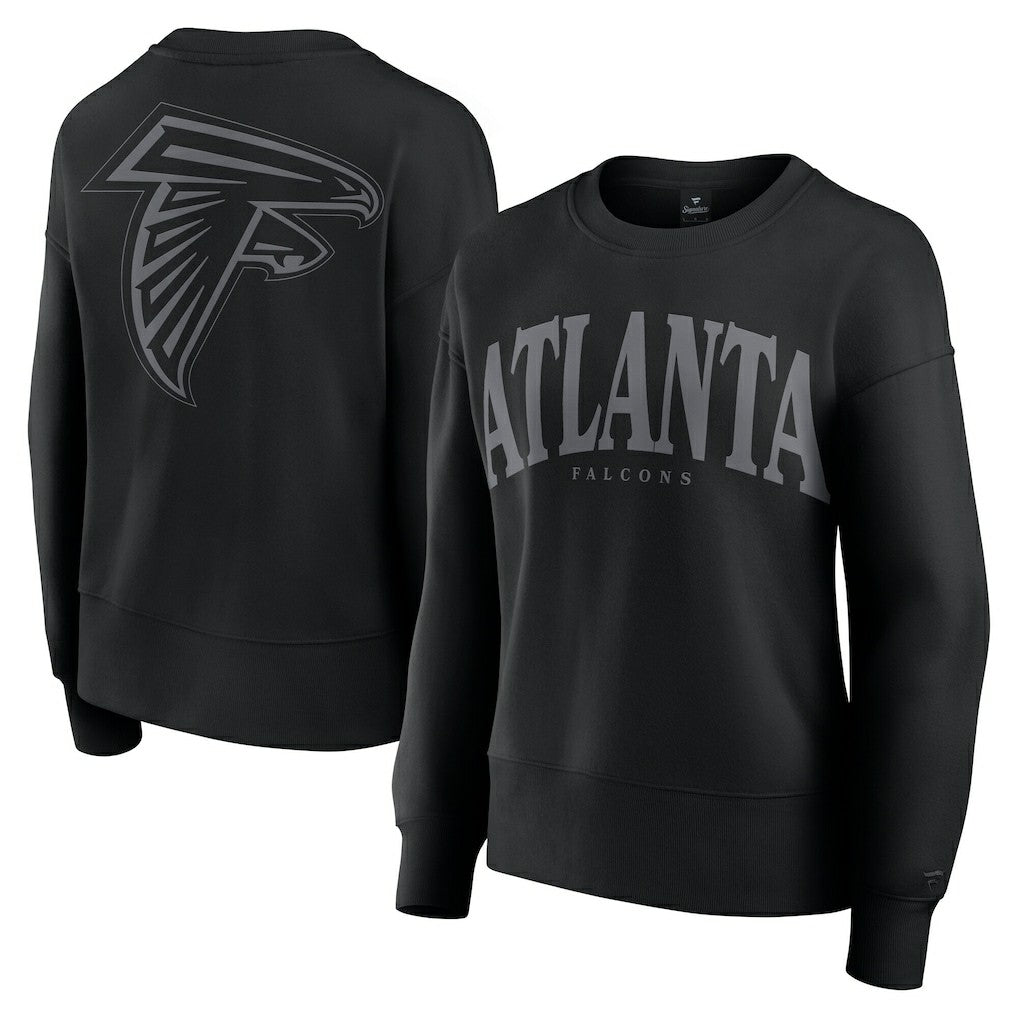 Atlanta Falcons Women's Elements Pullover Sweatshirt - Black on sale