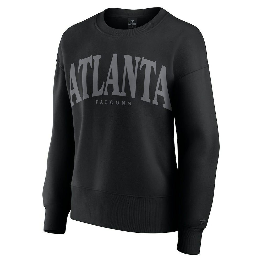 Atlanta Falcons Women's Elements Pullover Sweatshirt - Black on sale