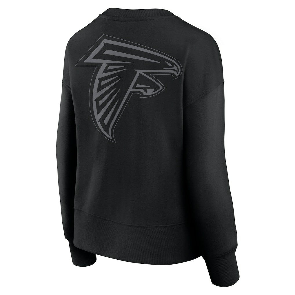 Atlanta Falcons Women's Elements Pullover Sweatshirt - Black on sale