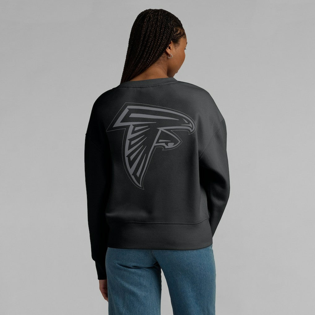 Atlanta Falcons Women's Elements Pullover Sweatshirt - Black on sale