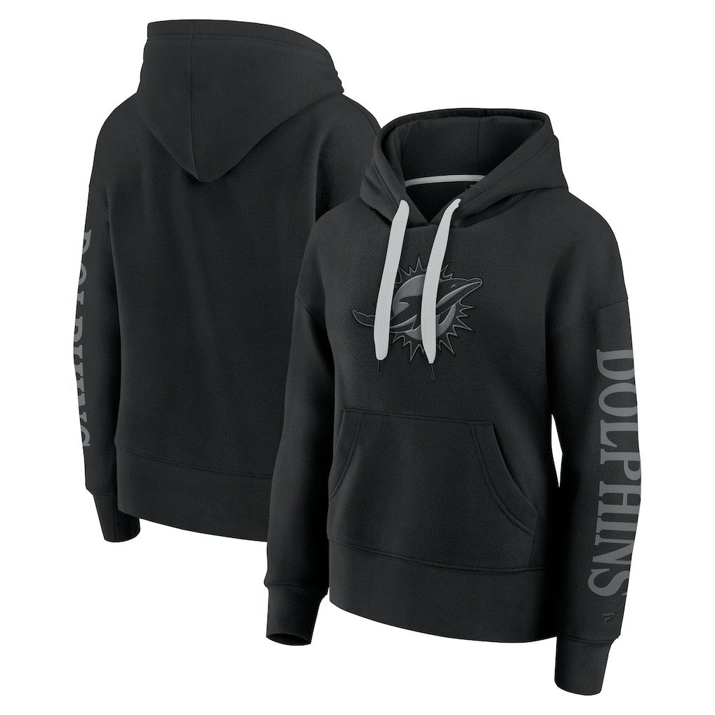 Miami Dolphins Women's Elements Next Pullover Hoodie - Black discount