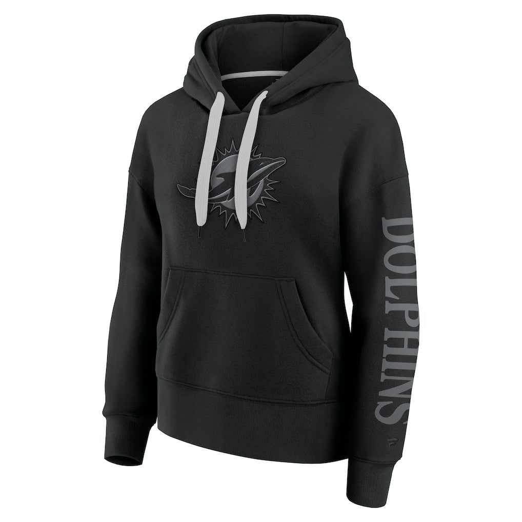 Miami Dolphins Women's Elements Next Pullover Hoodie - Black discount