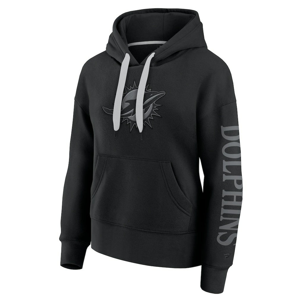 Miami Dolphins Women's Elements Next Pullover Hoodie - Black discount