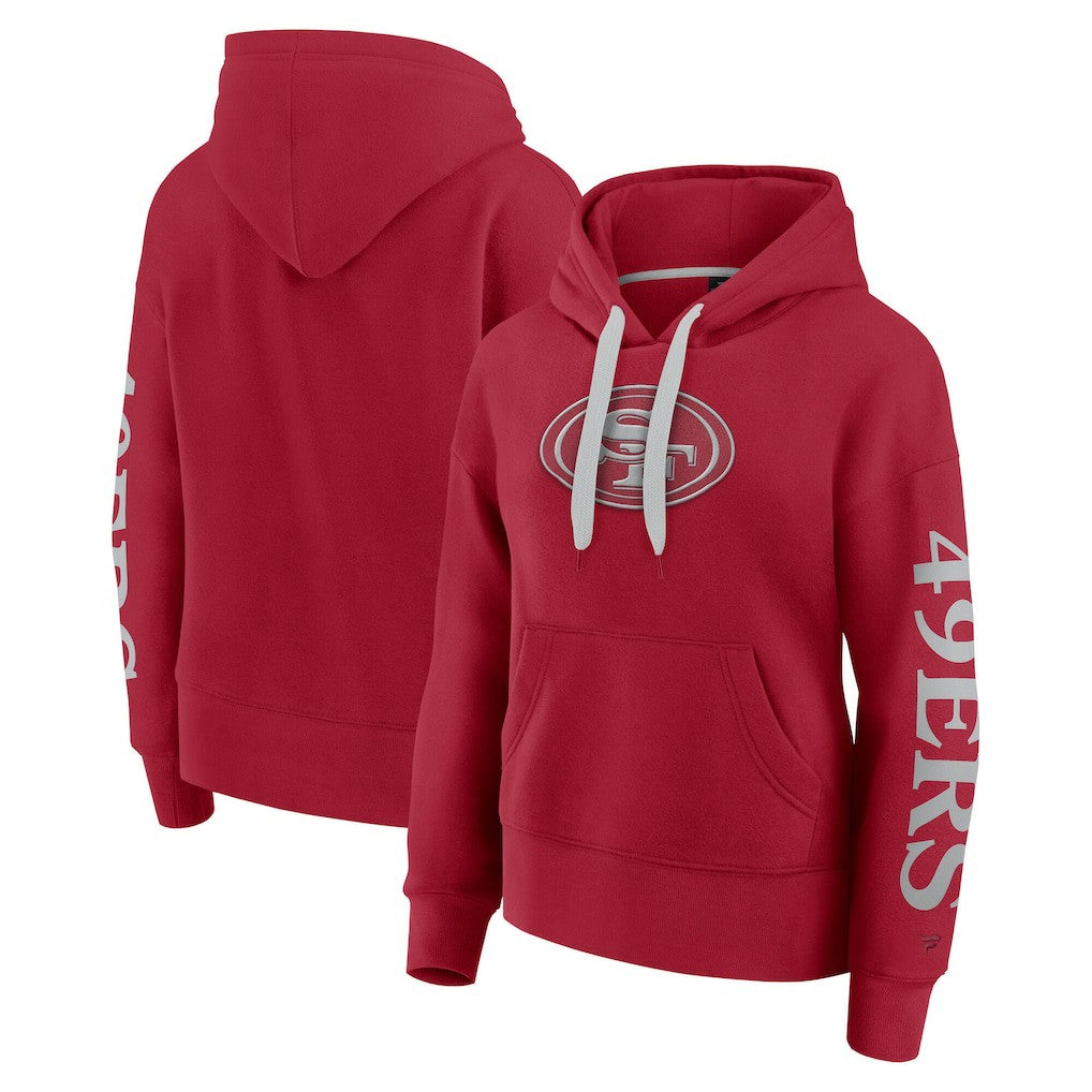 San Francisco 49ers Women's Elements Next Pullover Hoodie - Scarlet outlet
