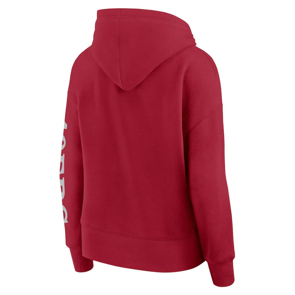 San Francisco 49ers Women's Elements Next Pullover Hoodie - Scarlet outlet