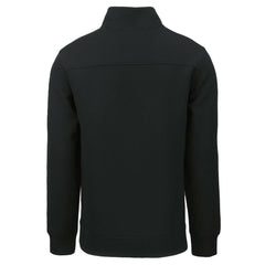 Athletics Cutter & Buck Cooperstown Collection Roam Eco Recycled Quarter-Zip Pullover - Black