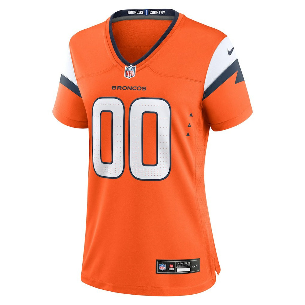 Denver Broncos Women's Mile High Collection Custom Game Jersey - Orange | Nike discount