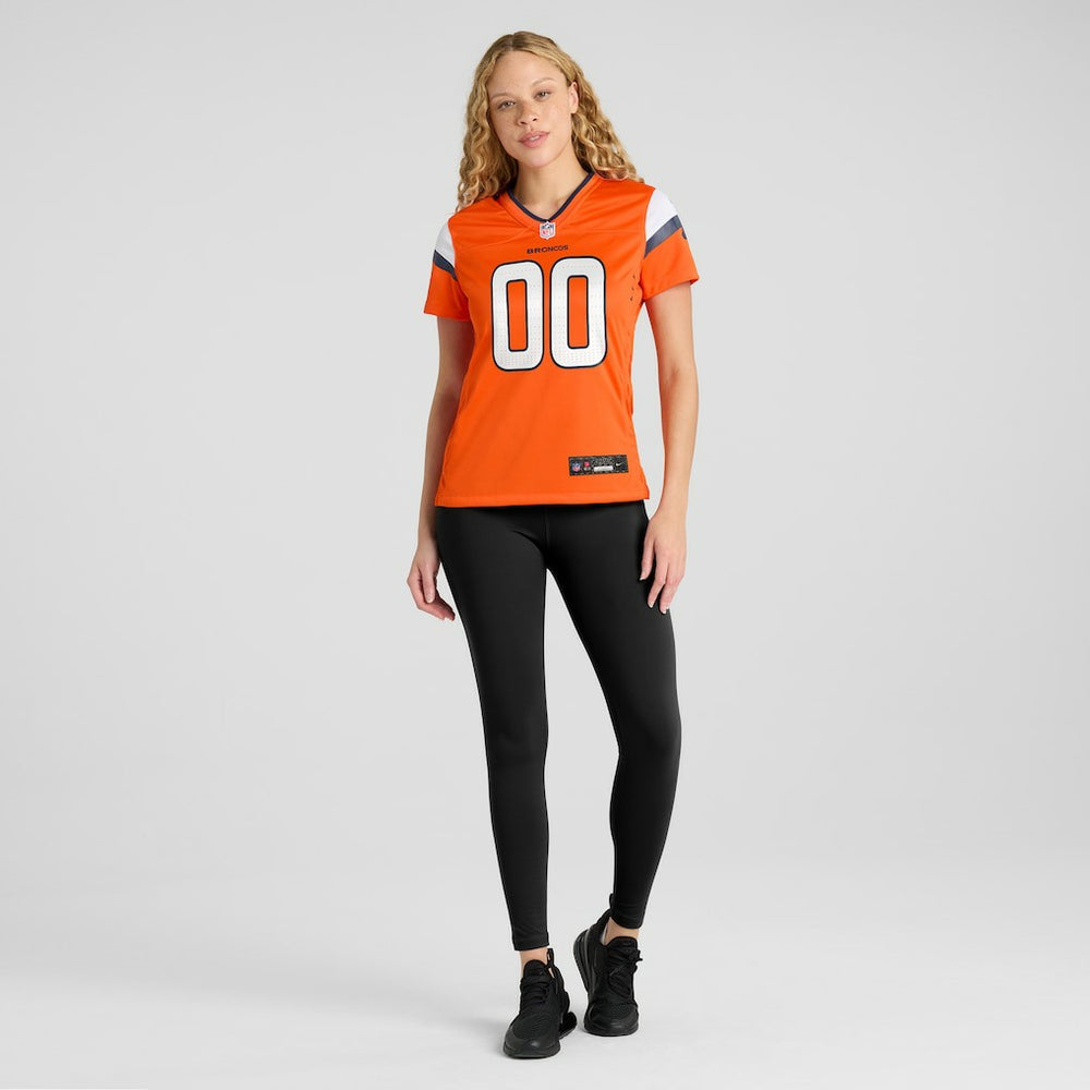 Denver Broncos Women's Mile High Collection Custom Game Jersey - Orange | Nike discount