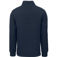 New York Yankees Cutter & Buck Roam Eco Recycled Quarter-Zip Pullover - Navy