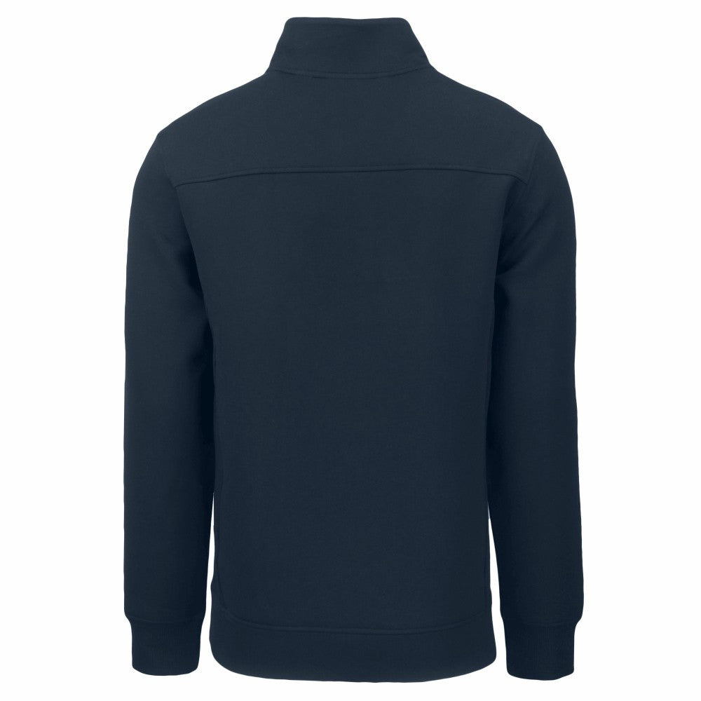 Cleveland Guardians Cutter & Buck Americana Roam Eco Recycled Quarter-Zip Sweatshirt - Navy