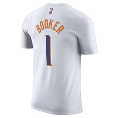 Devin Booker Phoenix Suns 2023/24 Association Name & Number T-Shirt - White | Nike sale