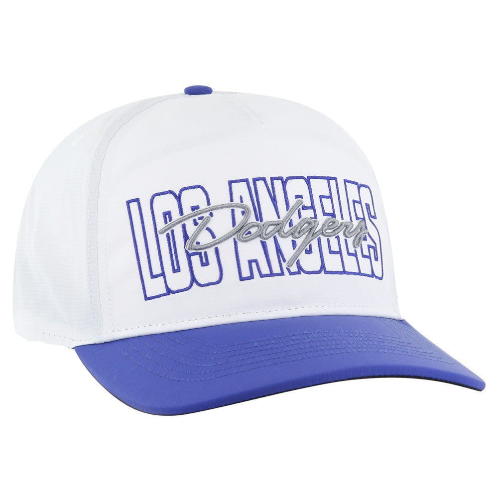 Los Angeles Dodgers Lineman Hitch Adjustable Hat - White | 47 brand