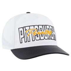 Pittsburgh Pirates Lineman Hitch Adjustable Hat - White | 47 brand