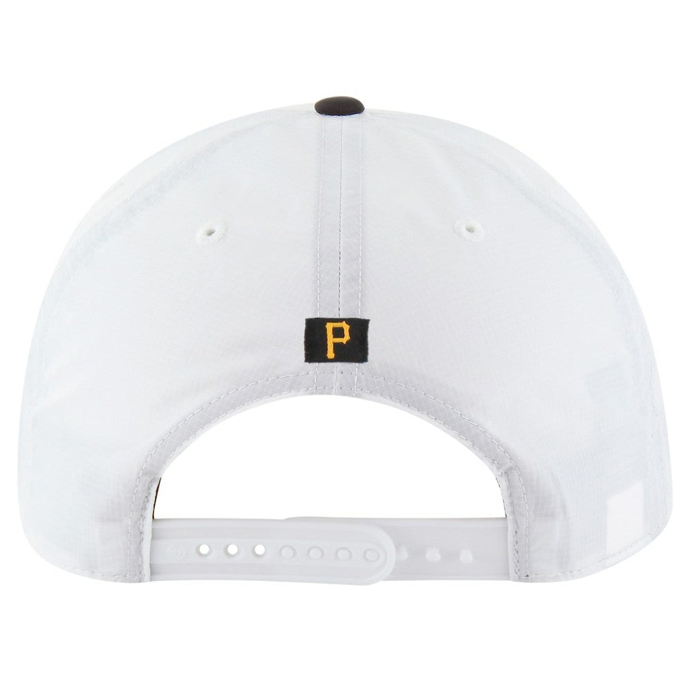 Pittsburgh Pirates Lineman Hitch Adjustable Hat - White | 47 brand