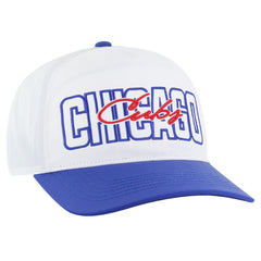 Chicago Cubs Lineman Hitch Adjustable Hat - White | 47 brand