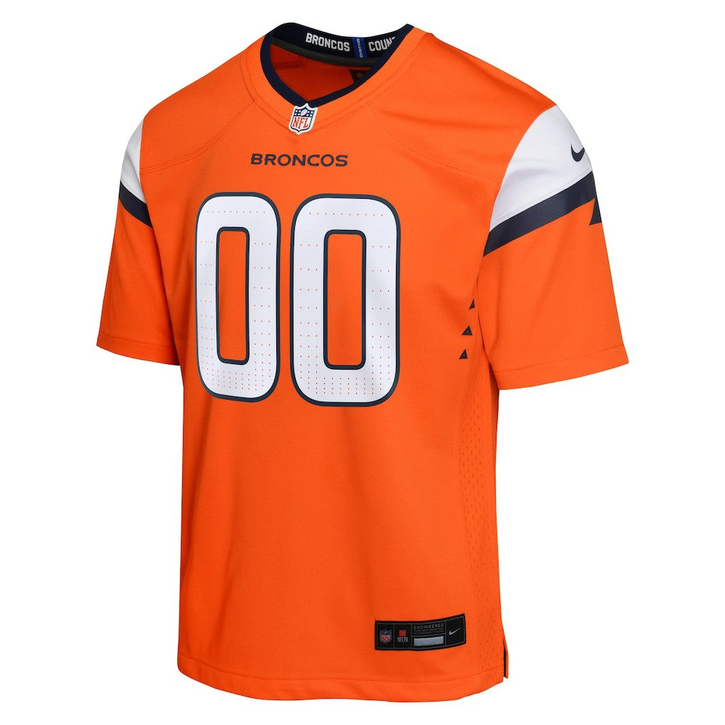Denver Broncos Youth Mile High Collection Custom Game Jersey - Orange | Nike outlet