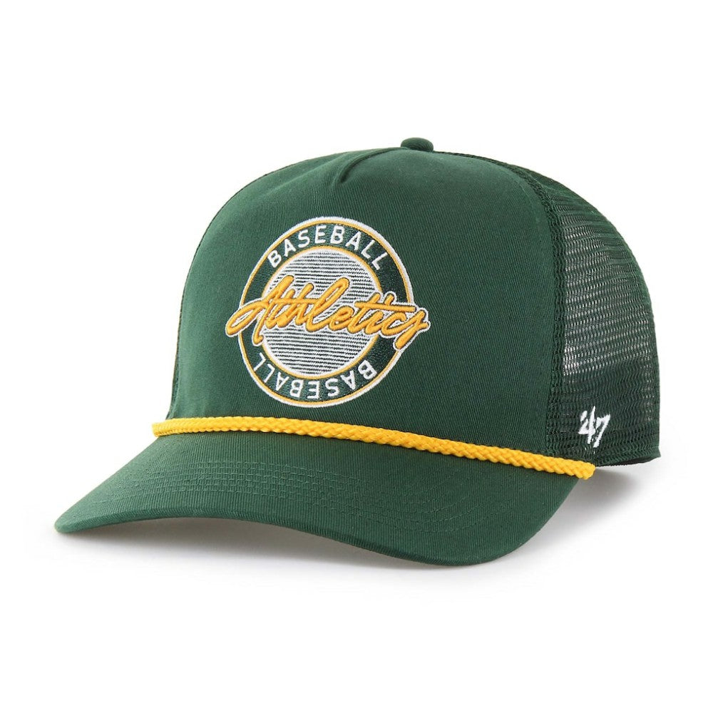Oakland Athletics Promenade Hitch Adjustable Hat - Green | 47 brand