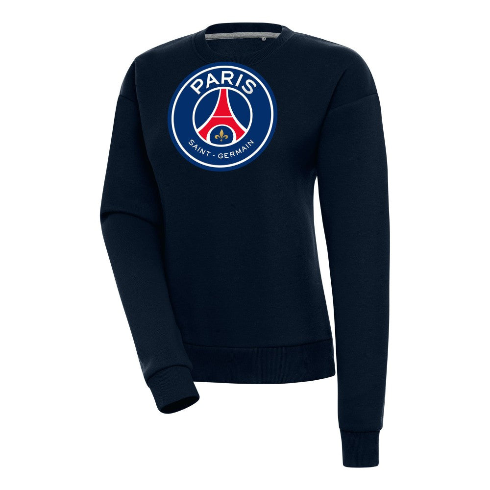Paris Saint-Germain Women's Takeover Crewneck Pullover Sweatshirt - Navy shop