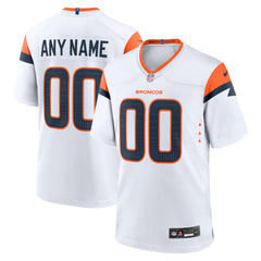 Denver Broncos Mile High Collection Custom Game Jersey - White | Nike cheap