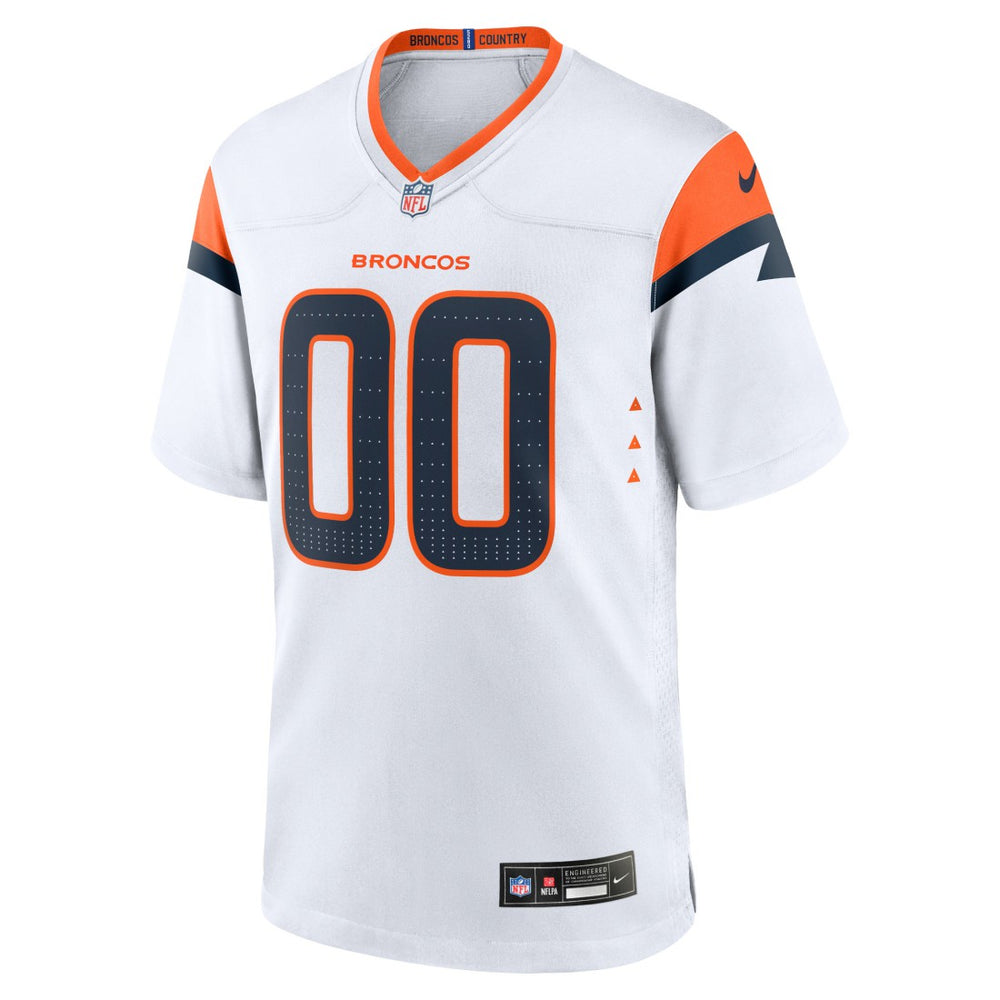Denver Broncos Mile High Collection Custom Game Jersey - White | Nike cheap