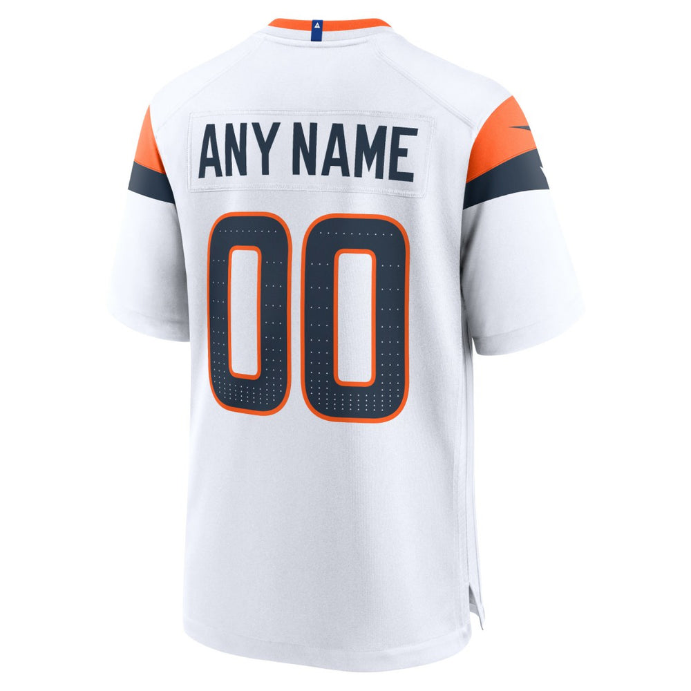 Denver Broncos Mile High Collection Custom Game Jersey - White | Nike cheap