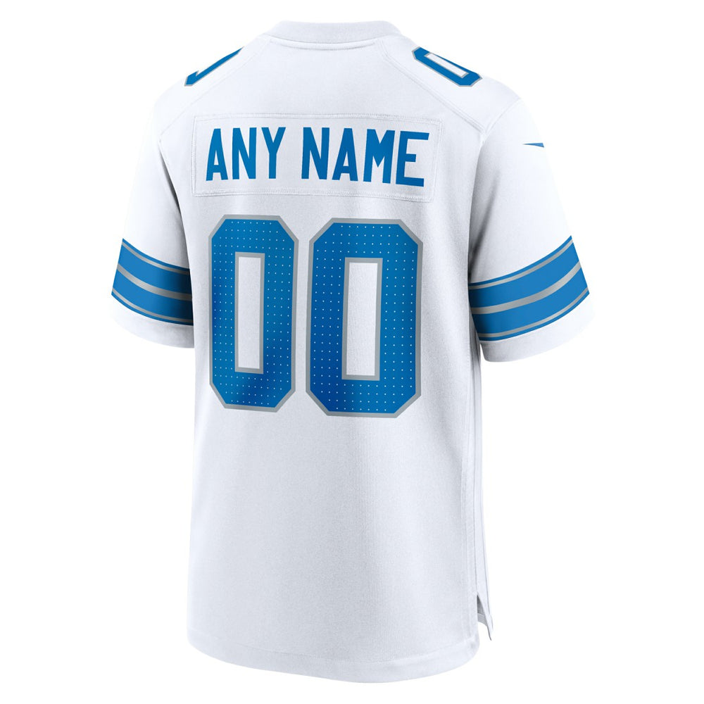 Detroit Lions Custom Game Jersey - White | Nike online