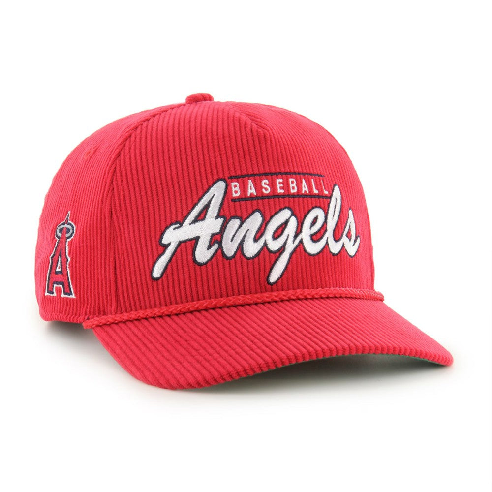 Los Angeles Angels Corduroy Hitch Adjustable Hat - Red | 47 brand