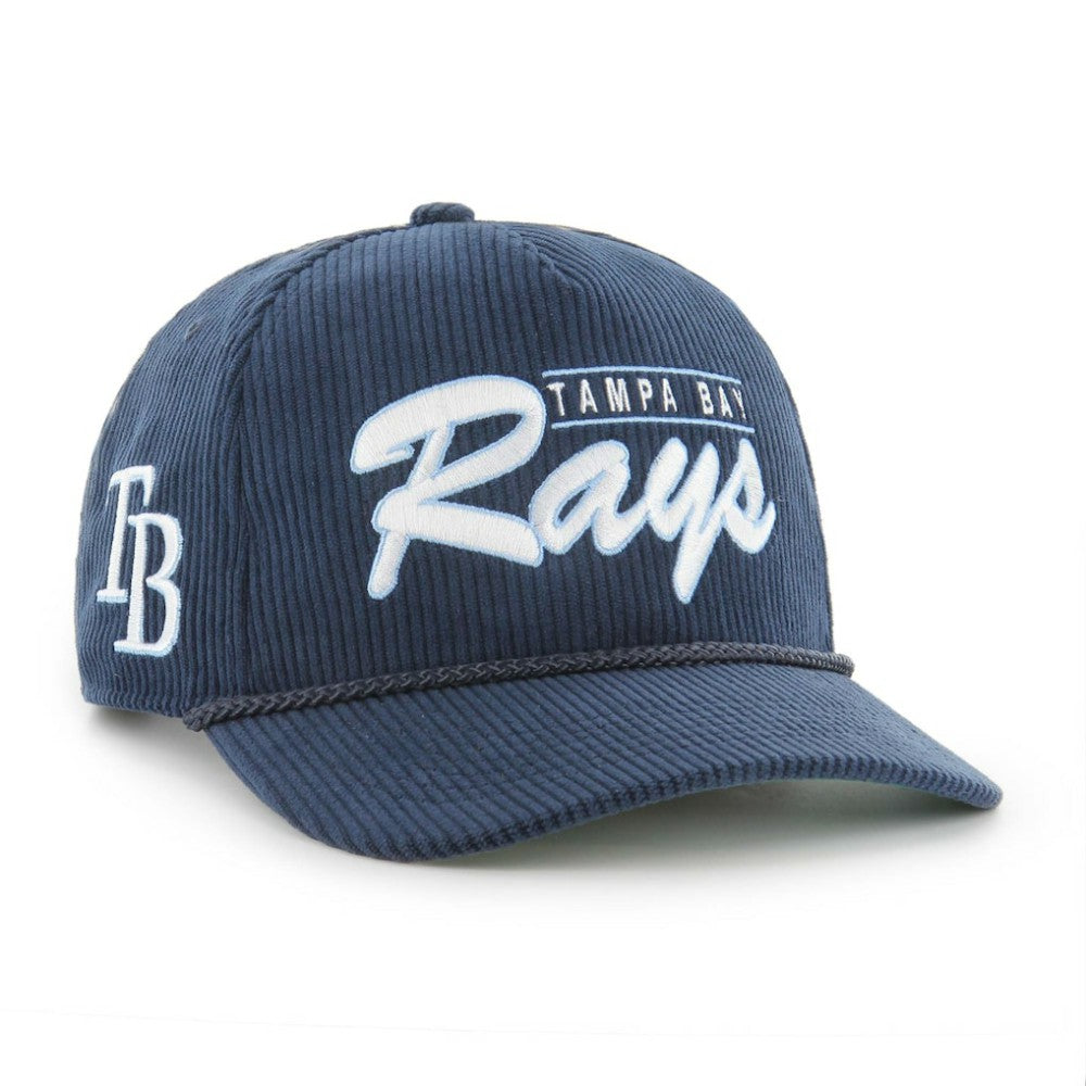 Tampa Bay Rays Corduroy Hitch Adjustable Hat - Navy | 47 brand