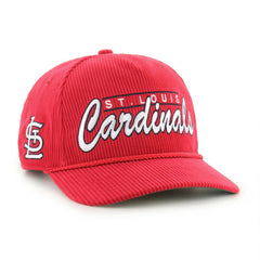 St. Louis Cardinals Corduroy Hitch Adjustable Hat - Red | 47 brand