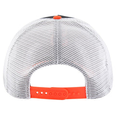 San Francisco Giants Gridiron Super Stripe Relaxed Trucker Hitch Adjustable Hat - Black | 47 brand