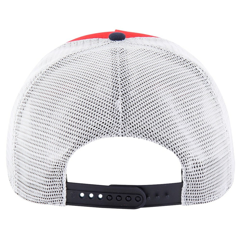 St. Louis Cardinals Gridiron Super Stripe Relaxed Trucker Hitch Adjustable Hat - Red | 47 brand