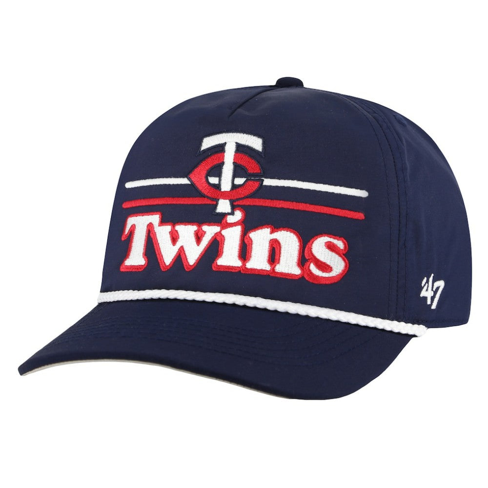 Minnesota Twins Campscape Hitch Adjustable Hat - Navy | 47 brand