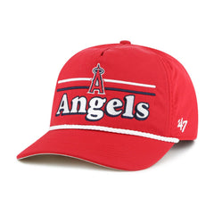Los Angeles Angels Campscape Hitch Adjustable Hat - Red | 47 brand
