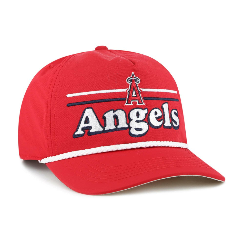 Los Angeles Angels Campscape Hitch Adjustable Hat - Red | 47 brand