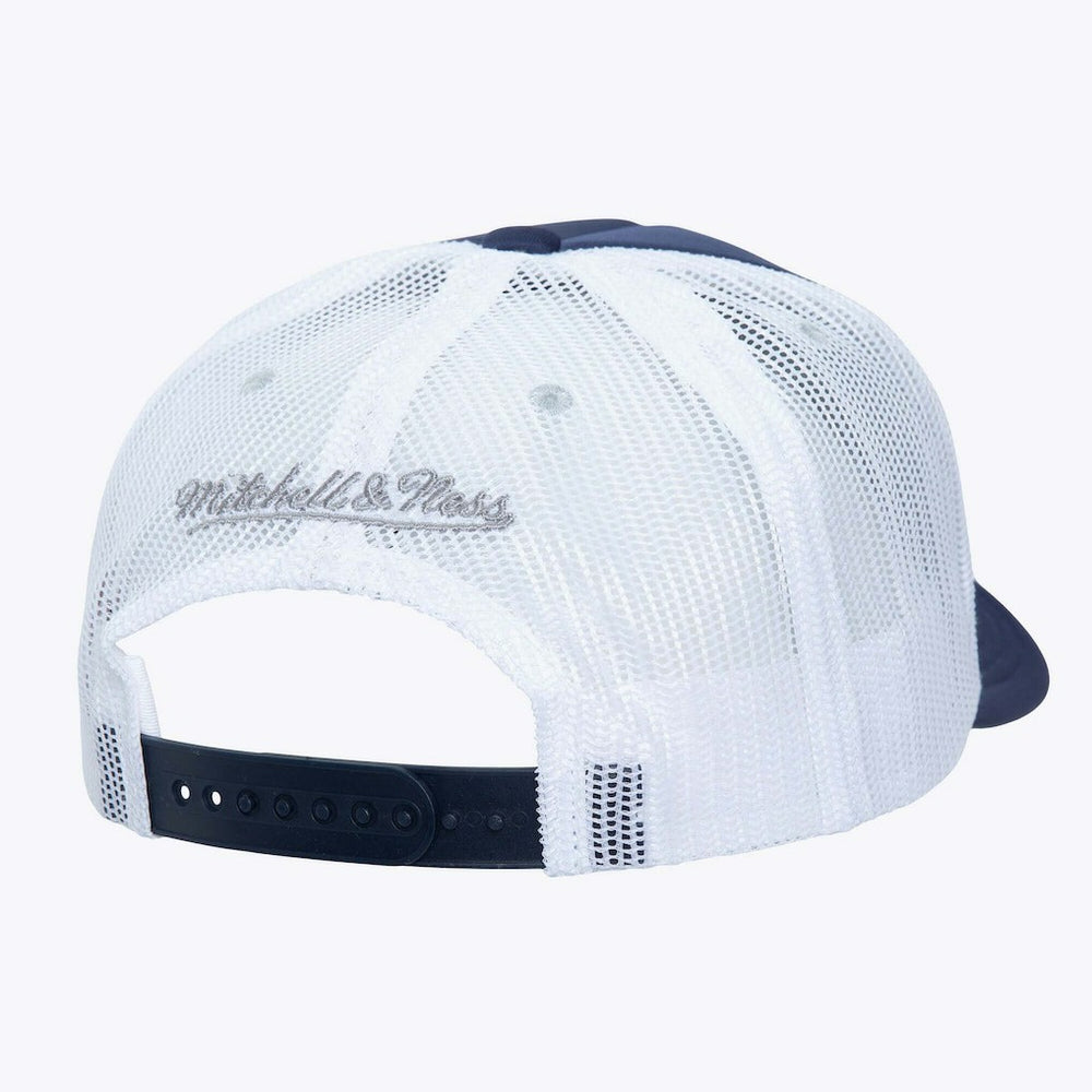 Dallas Cowboys Stripe Front Trucker Adjustable Hat - Navy on sale